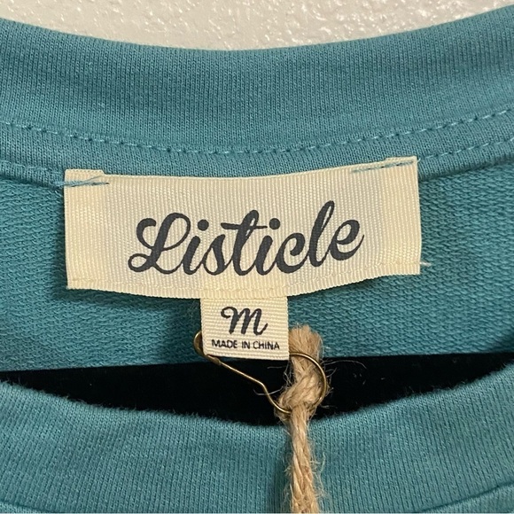 Listicle Tiered Ruffle Dress Size Medium NWT - Picture 9 of 13